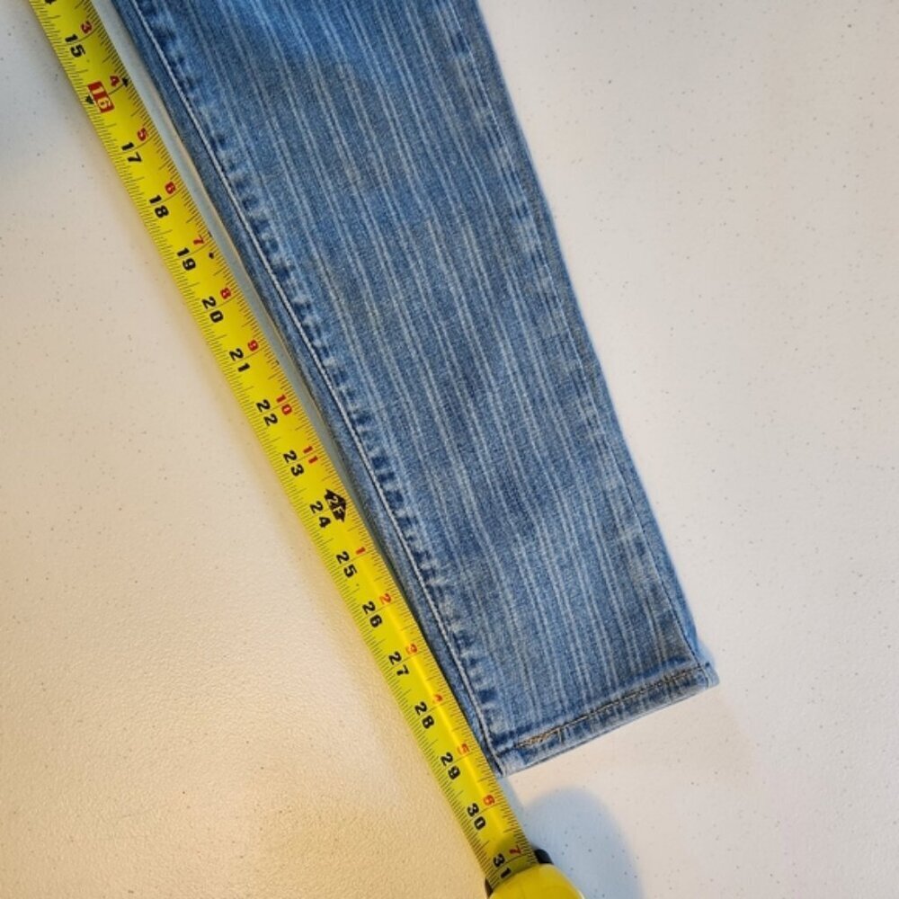 LEVI'S 720 High Rise Super Skinny Sapphire Stripe Jeans New NWT Size 28 Stretch - Picture 10 of 13